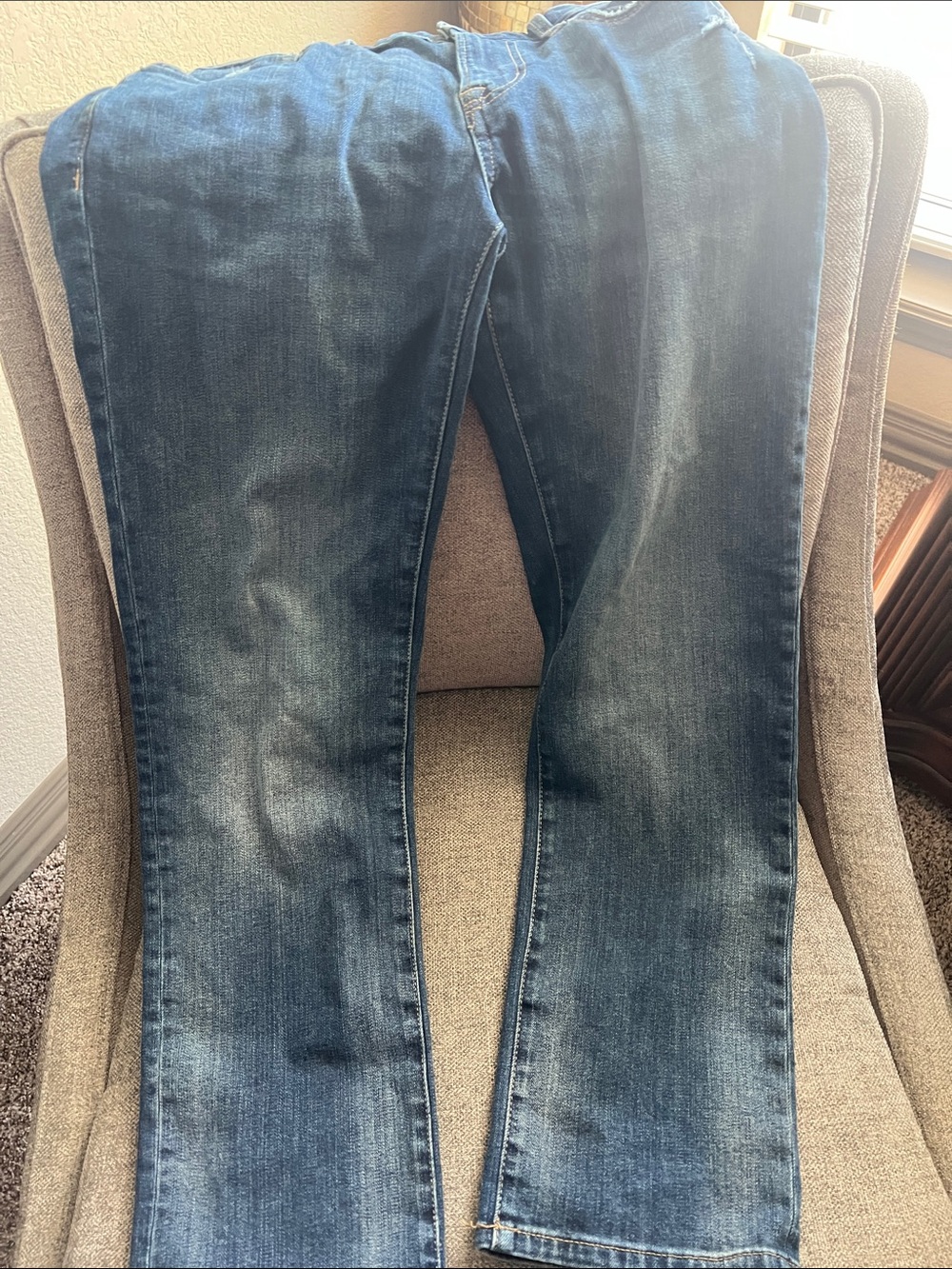 Men  Classic Blue Stretch Jeans
